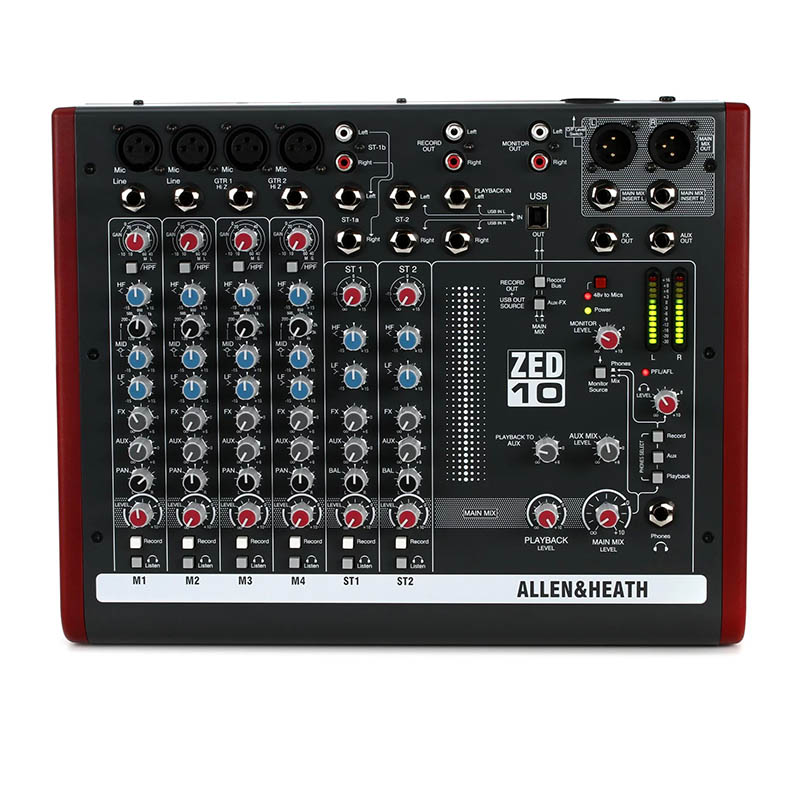 Ban-mixer-allen-heath-zed-10