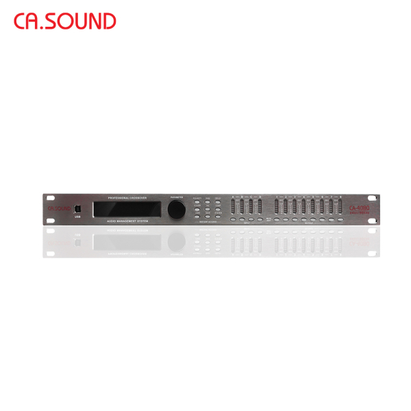 DSP Controller CA Sound 4080 Chính Hãng (4 In 8 Out) 1 Loa CA Sound Cossover 4080 chính hãng