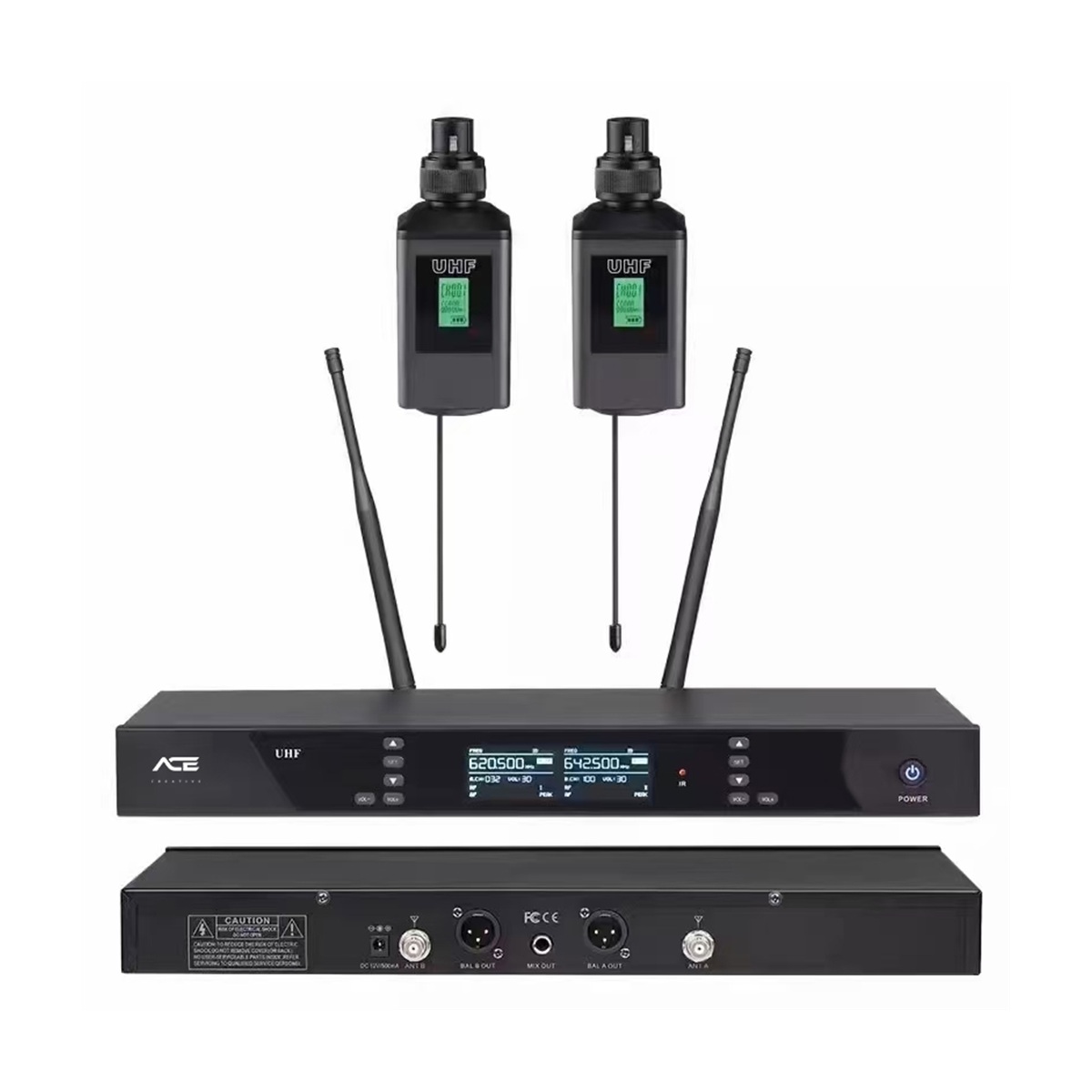 Micro Không Dây UHF ACE ZR-920 Thế Hệ Mới 1 ACE ZR-920 Thiết bị âm thanh cao cấp chuẩn ACE Audio