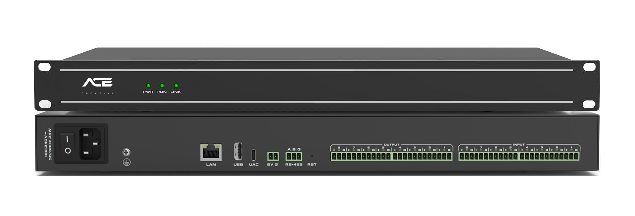 Audio Matrix DSP ACE ZR-AEC0808 Chính Hãng