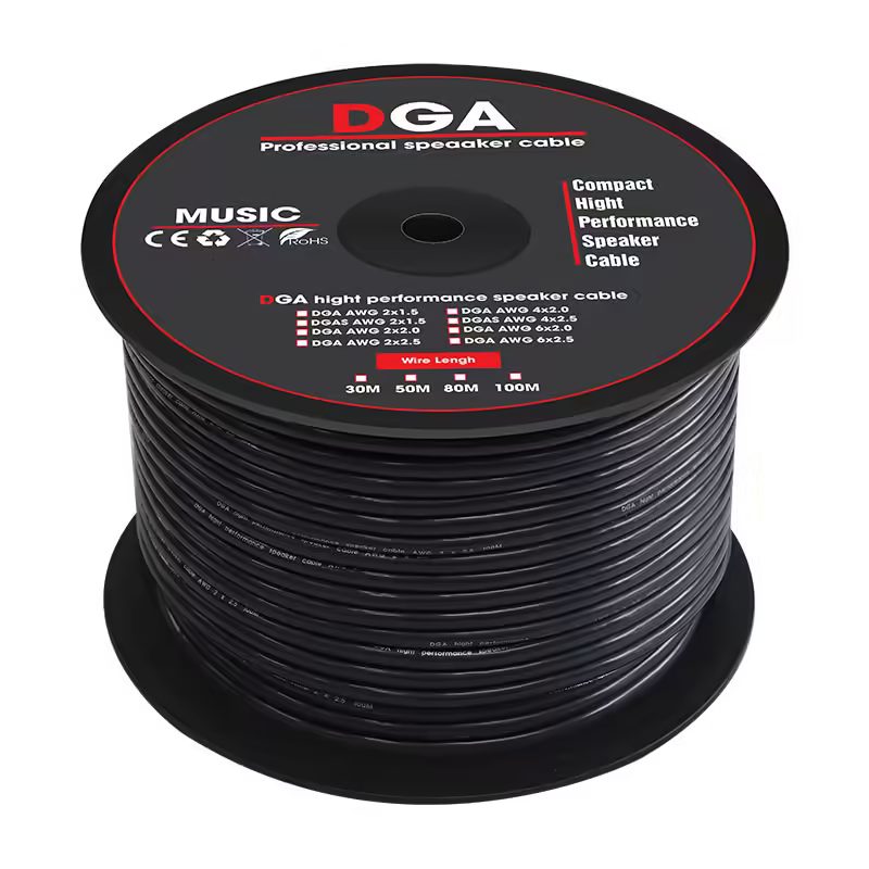 Dây loa DGA AWG 2×2.5 1 Day-loa-dga-awg-2x2-5