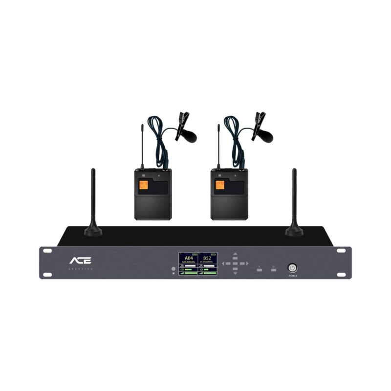 Micro Không Dây Cài Áo 2 Kênh ACE W-200LV Nhỏ Gọn, Lọc Ồn Tốt - Chi tiết