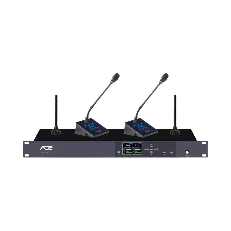 Micro Hội Thảo Không Dây Cổ Ngỗng 2 Kênh ACE C-200GN 9 Micro Hội Thảo Không Dây Cổ Ngỗng 2 Kênh ACE C-200GN - Chi tiết