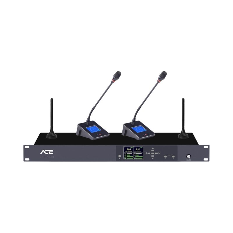 Micro Hội Thảo Không Dây Cổ Ngỗng 2 Kênh ACE C-200GN 10 Micro Hội Thảo Không Dây Cổ Ngỗng 2 Kênh ACE C-200GN - Chi tiết