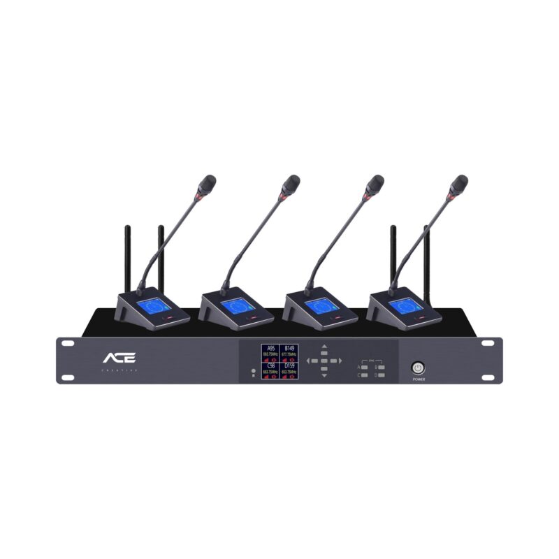 Micro Chuyên Dụng Phòng Họp 4 Kênh Cổ Ngỗng ACE C-400GN - Chi tiết