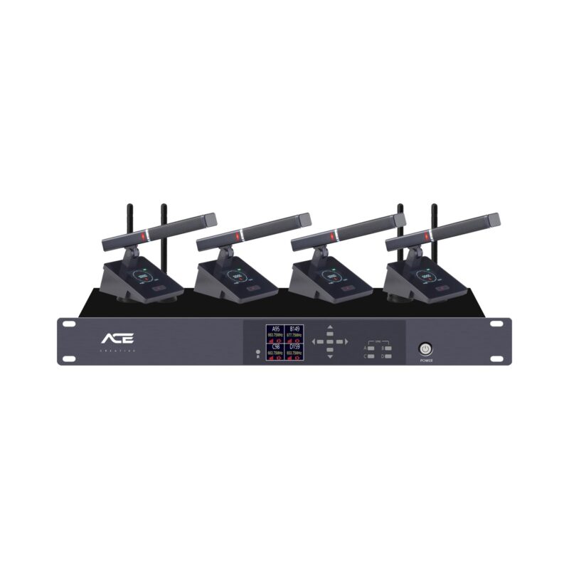 Micro Chuyên Dụng Phòng Họp 4 Kênh Cổ Ngỗng ACE C-400GN