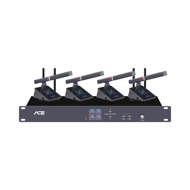Micro Chuyên Dụng Phòng Họp 4 Kênh Cổ Ngỗng ACE C-400GN - Chi tiết