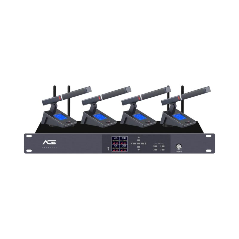 Micro Chuyên Dụng Phòng Họp 4 Kênh Cổ Ngỗng ACE C-400GN - Chi tiết