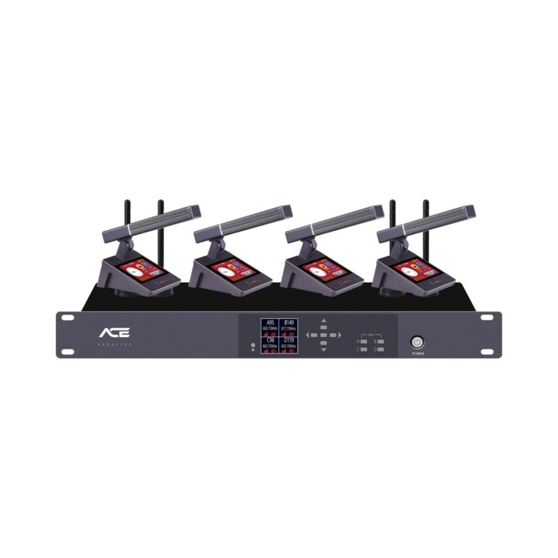 Micro Chuyên Dụng Phòng Họp 4 Kênh Cổ Ngỗng ACE C-400GN - Chi tiết