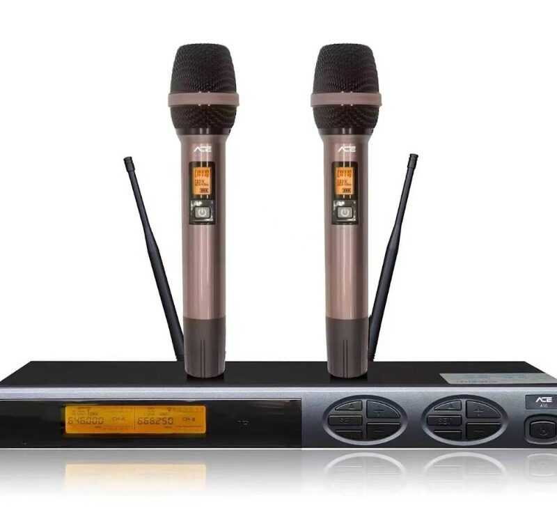 Microphone ACE A10 không dây UHF cao cấp chính hãng