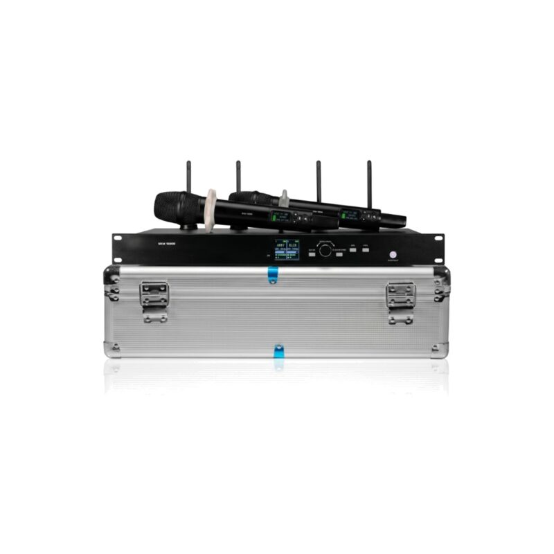 Microphone ACE SKM9000 Không Dây True Diversity Kèm Vali Nhôm Chuyên Nghiệp